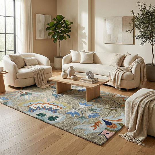 Floral Harmony Carpet