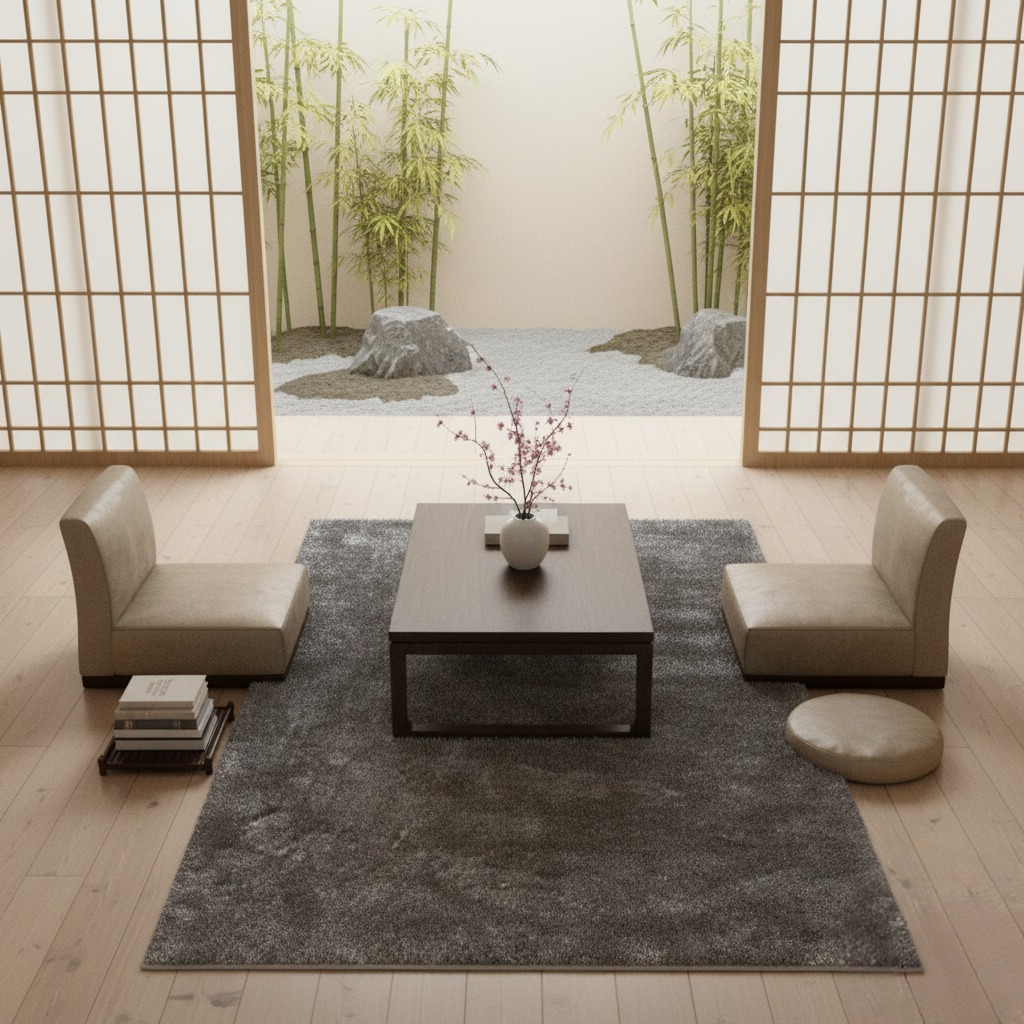 Frosted Charcoal Luxe Carpet